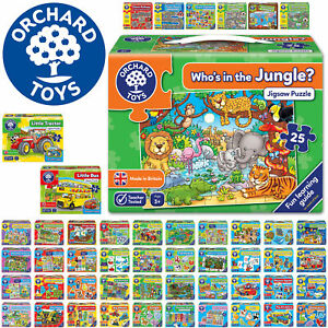 Orchard Toys First Children Jigsaws - Educational Puzzle for ages 3-9 MADE IN UK