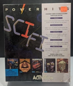 Activision Power Hits Sci Fi Big Box PC Prophecy Deathtrack Circuits Edge Sealed - Picture 1 of 17