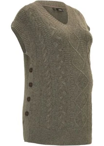 Neu Umstands/Stillpullover Gr. 36/38 Khakigrün Damen Pullover Sweaters Pulli - Bild 1 von 1