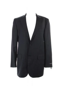 Alfani New Black Solid Jacket 42L $495 - Picture 1 of 3