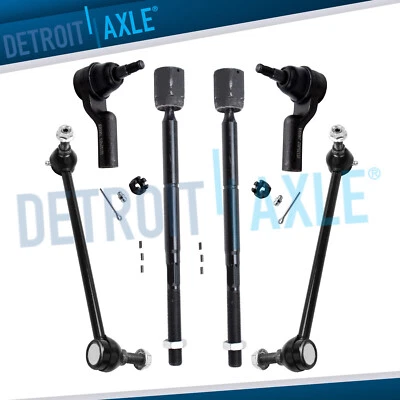 Barra estabilizadora delantera izquierda interior exterior barras de amarre para Lincoln Continental 1995 1996-2002 Foto 1 de 4