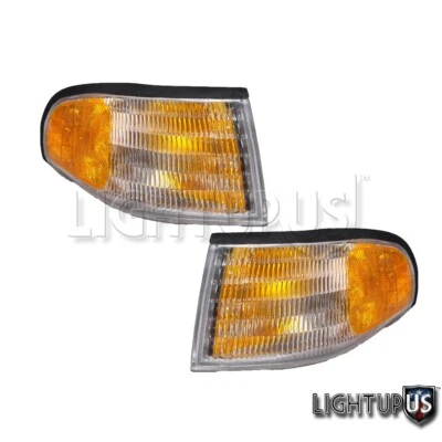 Left Right Sides Pair Parking Marker Signal Lights for 1994-1998 FORD MUSTANG - Image 1 of 2