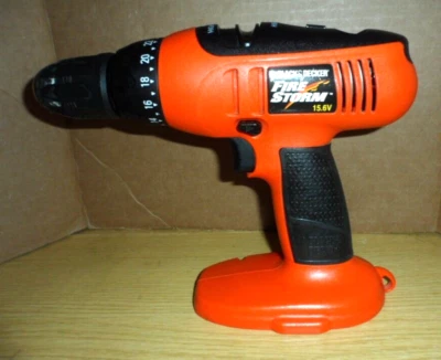 BLACK & DECKER 15.6 volt Fire Storm Variable Speed Drill FS1560 Tool Only - Image 1 of 4