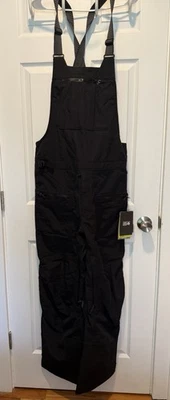 Mountain Hardwear Hombre Mediano Regular Negro Esquí/Snowboard PRIMERAS PISTAS BABERO NUEVO Foto 1 de 4