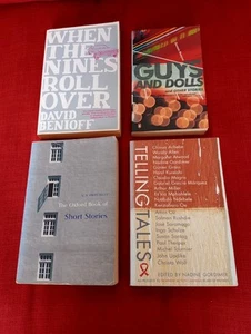 KURZGESCHICHTEN Buchpaket x 4 LITERARISCHE POSTMODERNE AUTOREN, GUTER GEBRAUCHTER ZUSTAND - Bild 1 von 6