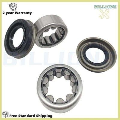 Kit de rolamentos e vedações de roda de eixo traseiro 4 peças para Ford F-150 F-250 9.75 RG 1986-2002 - Imagem 1 de 4