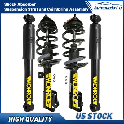 前后支柱带线圈弹簧减震器适用于 2013 - 2018 现代圣达菲运动 2.0L — 第 1/4 张图片