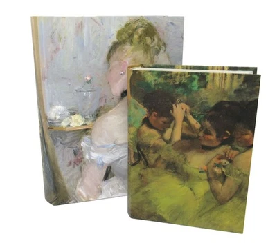 Juego 2 Cajas de Libros Punch Studio Artista Morisot Mujer Degas Bailarinas 21633 M/L Foto 1 de 4