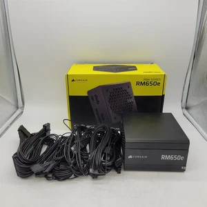CORSAIR RM650e Fully Modular ATX Power Supply, Cybenetics Gold -NOT WORKING- - Afbeelding 1 van 5