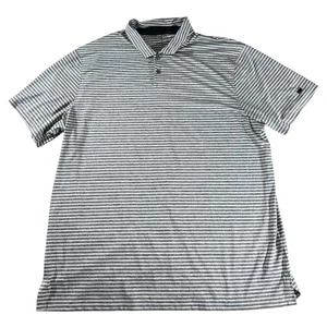 Camisa Polo Nike Tiger Woods Para Hombres XL Dri-Fit Rendimiento Golf Gris Manga Corta - Imagen 1 de 8