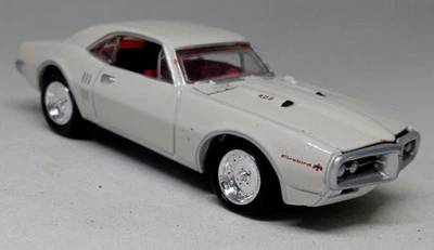 Johnny Lightning White '67 Pontiac Firebird Loose Diecast 1:64 R2 - Image 1 of 4