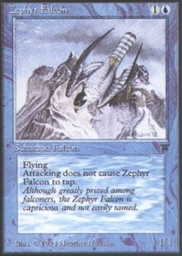 Zephyr Falcon ~ Moderately Played Legends MTG Magic UltimateMTG Blue Card - Image 1 of 1