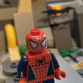 Lego Rare dark blue Spiderman minifigure Spider-man 4854 4857 4856 4853