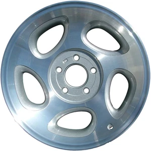 Plated Chrome 5 Spoke 16 x 7 Refurbished Wheel - Picture 1 of 1