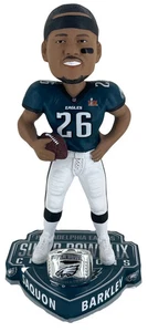 Saquon Barkley #26 Philadelphia Eagles Super Bowl LIX Champions 8" Bobblehead - Imagen 1 de 1