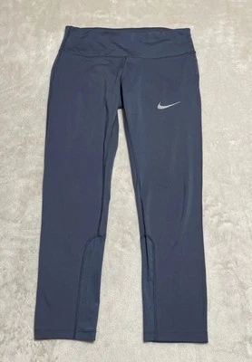 Женские колготки для бега Nike Epic размер XS синие Dri-Fit укороченные 938602-471 - Изображение 1 из 4