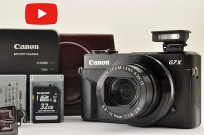 [US Duty Paid] Canon PowerShot G7X Mark II 20.1MP Compact Digital Camera USA - Image 1 of 4