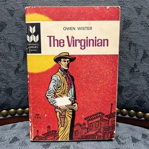 Owen Wister, The Virginian Paperback Book 1966 Scholastic Library 3rd Printing - Picture 1 of 6