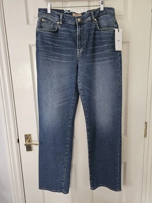 7 For All Mankind Jeans Ellie Straight Luxe Vintage Love Affair Size 31 12 - 14  - Image 1 of 4
