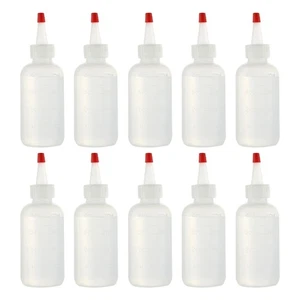  10 Pcs Tip Squeeze Bottle Travel Bottles for Toiletries Condiment - Picture 1 of 12