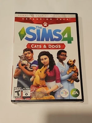The Sims 4 Cats and Dogs Expansion Pack - PC Mac Game Brand New Sealed - Image 1 of 4