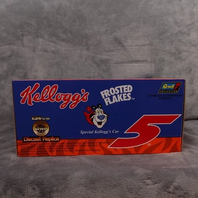 Винтажный литой банк 1997 Revell Kellogg's #5 Monte Carlo 1:24 с сертификатом подлинности Terry Labonte - Изображение 1 из 4