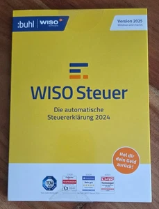 WISO Tax 2025 na rok podatkowy 2024, niezarejestrowana cyfrowa natychmiastowa dostawa - Zdjęcie 1 z 2