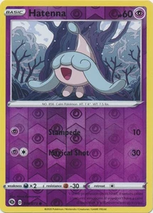 Hatenna 018/073 Reverse Holo Champion's Path Pokemon Card NM - Picture 1 of 1