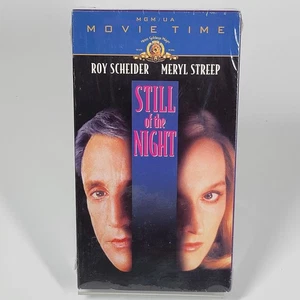 Vintage Still of the Night VHS 1982 Roy Scheider Meryl Streep Thriller Sealed - Picture 1 of 9