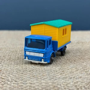 VINTAGE LESNEY MATCHBOX SERIES NO. 60 LEYLAND SITE HUT TRUCK TOY - 2 - Picture 1 of 8