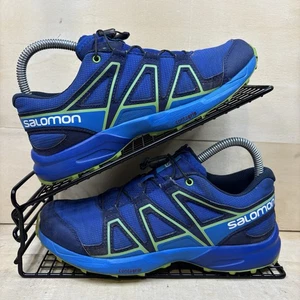 Salomon Speed Cross 4 Trailrunning-Turnschuhe Damengröße 4 BOA blau grün Schuhe - Bild 1 von 18