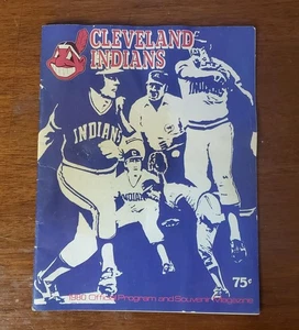 Vintage Cleveland Indians Program Bundle (1980 & 1982) – MLB Souvenir Magazines - Picture 1 of 10