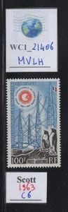 WC1_21406. FRENCH COL.:ANTARCTICA. 1963 INTL. QUIET SUN YEAR air. Sc. C6. MVLH - Picture 1 of 1