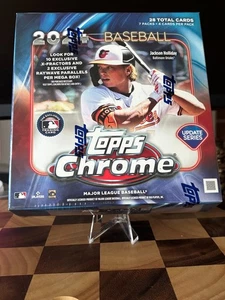 2024 TOPPS CHROME UPDATE MEGA BOX BASEBALL Brand New Sealed - Picture 1 of 4