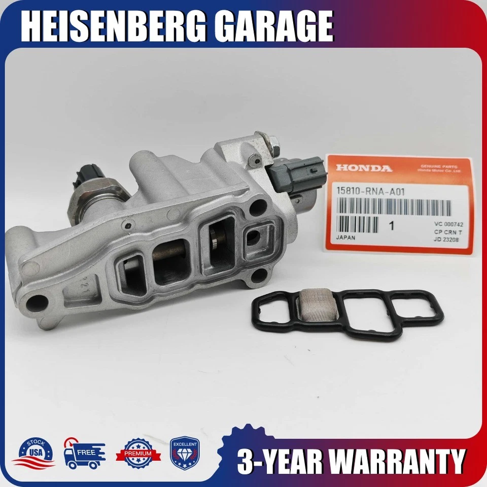 Genuine Vtec Solenoid Spool Valve 15810-RNA-A01 For Honda Civic CR-V 2006-2011US - Image 1 of 4