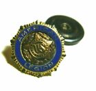 RARE Vintage Sterling Silver American Legion Pin Button Pat DE 54296 Screw Back