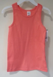 NWT Carter's Coral Tank Top Girl's Size 7 - Picture 1 of 2