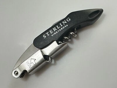 COUTALE* Premium* STERLING VINEYARDS 2 pasos sacacorchos abridor de llaves de vino Foto 1 de 3