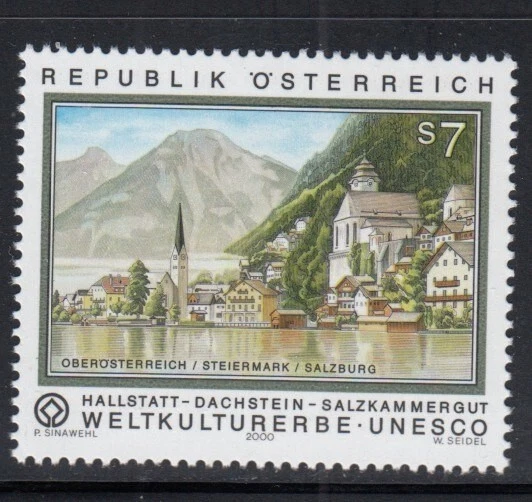 AUSTRIA Steiermark UNESCO World Heritage Site MNH stamp - Image 1 of 1