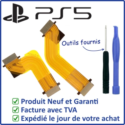 SET DES NAPPES L1 R1 L2 R2 DE LA MANETTE DUALSENSE SONY PLAYSTATION 5 / PS5