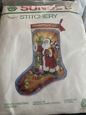 Crewel Christmas Stocking Kits for sale
