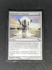1x MTG Mirrodin ** Quicksilver Fountain ** English (MP)
