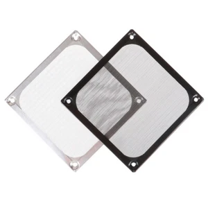 Aluminum 120mm Computer Fan Cooling Dustproof Filter Shield Case Grill GuarA'P2 - Photo 1/14