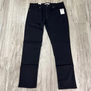 Signature by Levi Strauss Slim Super Flex #110782 Black Pants Size 36x32 - Picture 1 of 10