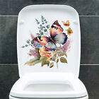 Butterflies Plants Flowers Wall Sticker Bathroom Toilet Decor Decals Home Decor
