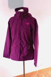 The North Face Dry Vent Rain Jacket Windbreaker Womens Large Pink/Purple - Picture 1 of 12