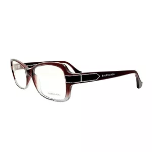 Marco de Gafas Balenciaga BA 5005 068 Rojo Desvanecido Gris 53-15-135 BAL5005 BA5005 - Imagen 1 de 5