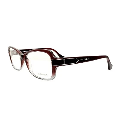 Balenciaga BA 5005 068 Red Fade Grey Eyeglasses Frame 53-15-135 BAL5005 BA5005 - Image 1 of 4