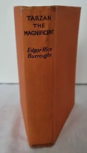 Edgar Rice Burroughs ~ Tarzan the Magnificent ~ HC G 1940 (1st UK ed) - Picture 1 of 12
