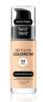 Revlon Colorstay Makeup Foundation #180 Sand Beige SPF15 30 ml or 1 fl oz. - Image 1 of 4